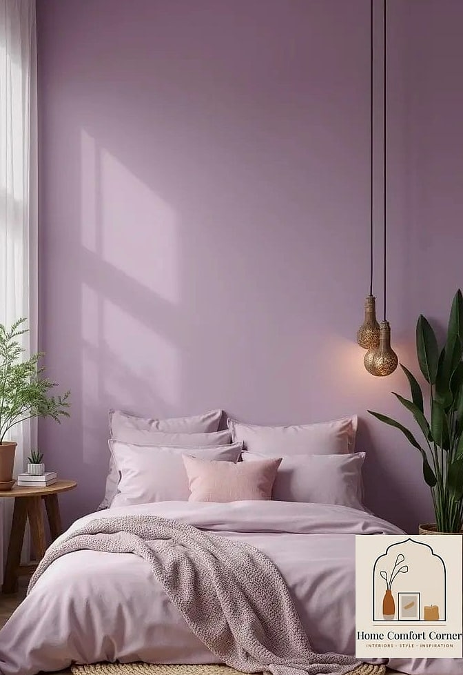 14 Aesthetic Room Paint Ideas Perfect for Every Home Style 11 Muted Lavender for Subtle Personality