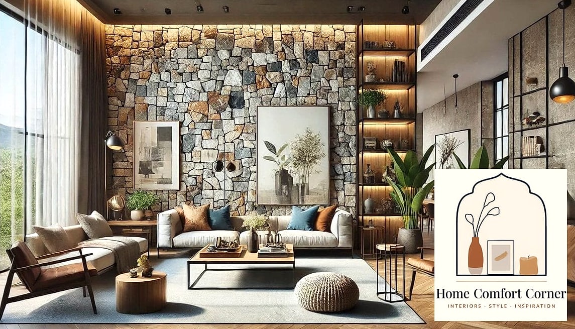 9 Stunning Home Interior Design Ideas for Every Budget 9 Natural Stone Accents for a Luxury Feel