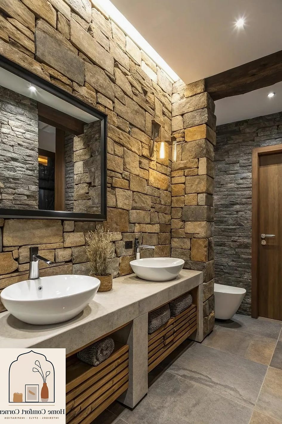 Natural Stone in Bathroom Showers