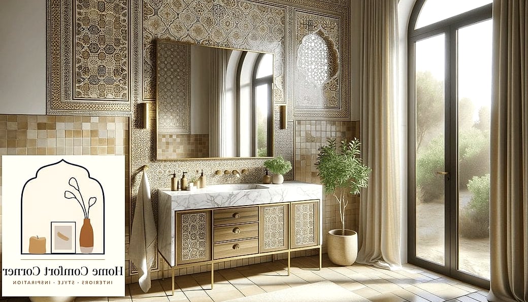 19 Boutique Interior Design Ideas Perfect for Every Home Style 11 Natural Stone or Zellige Tile Backsplash