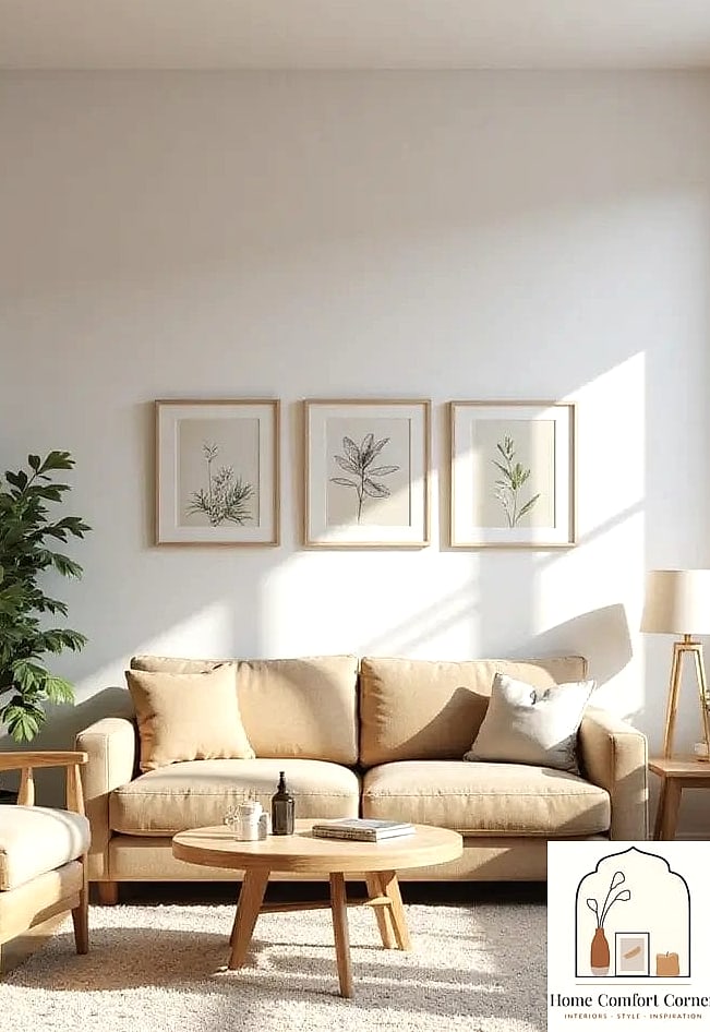 Natural Wood Accents for Warmth