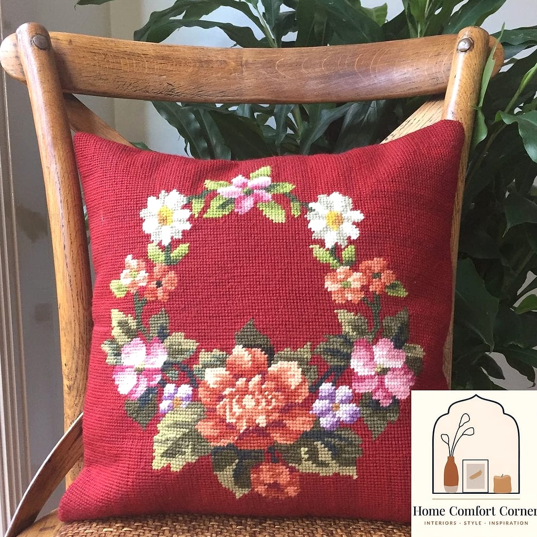 Needlepoint Throw Pillows