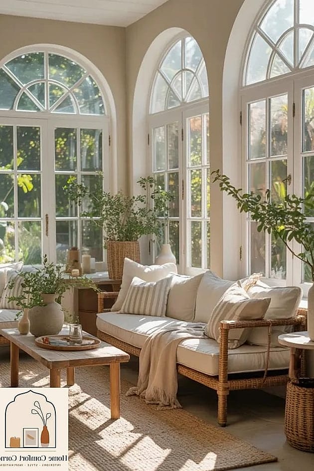 Neutral Color Palette with Natural Textures