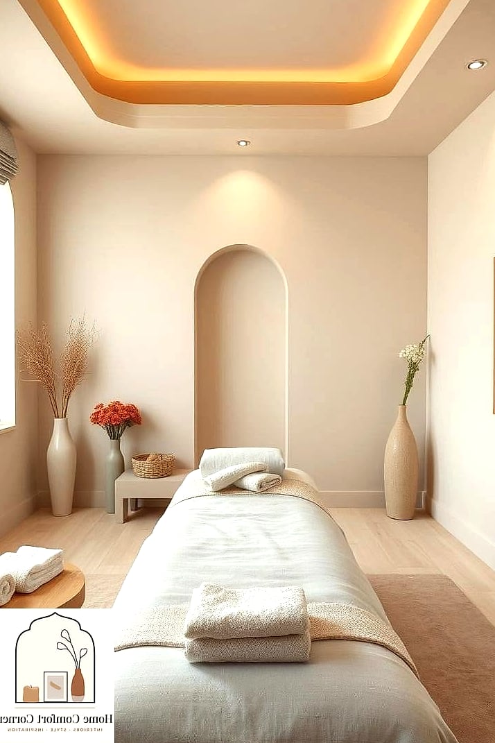 Neutral Color Palette with Textured Walls