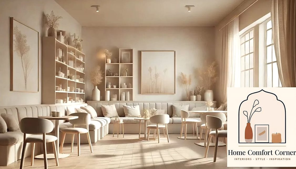Neutral Color Palette with Warm Wood Tones