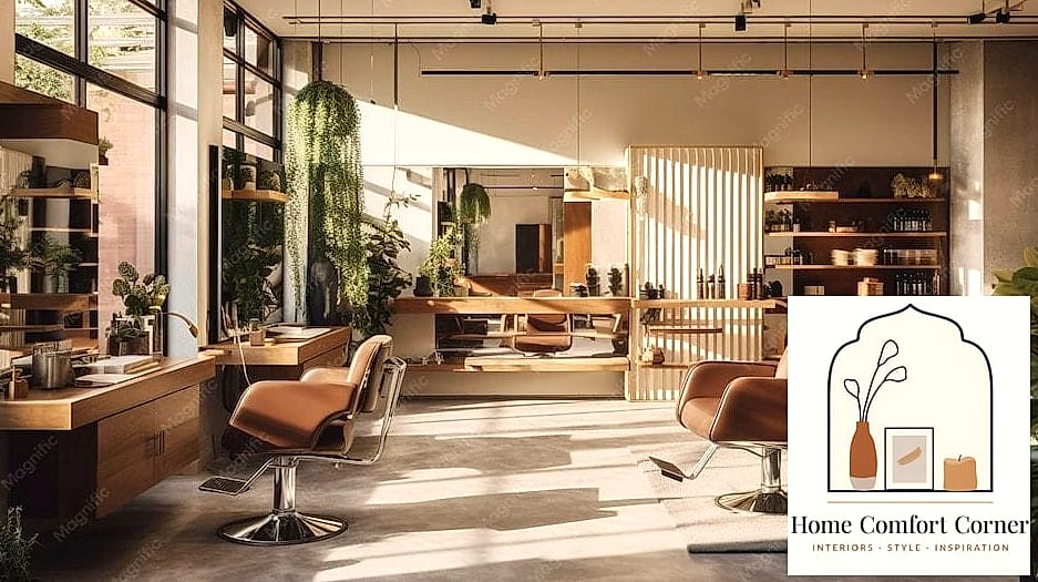 14 Hair Salon Interior Design Ideas to Steal From Interior Designers 6 A Neutral Color Palette with Warm Wood Tones