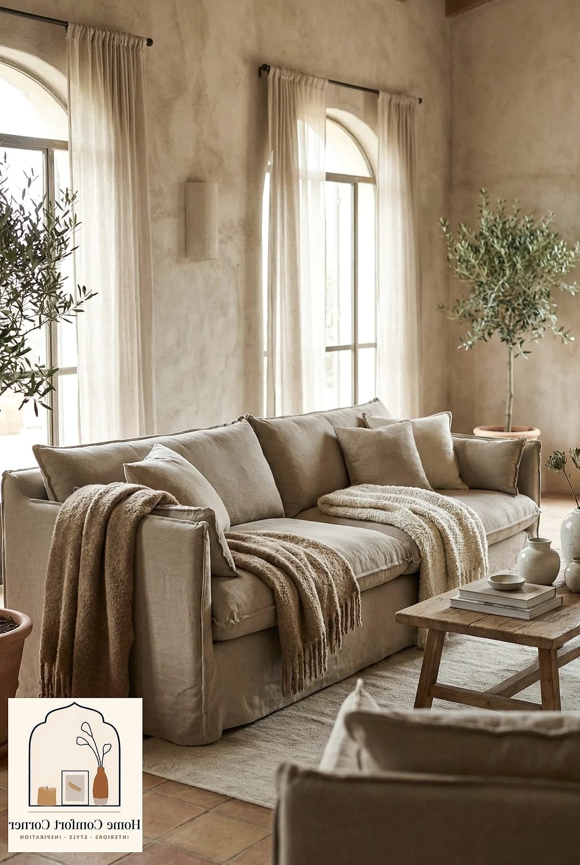 Neutral Linen Textiles