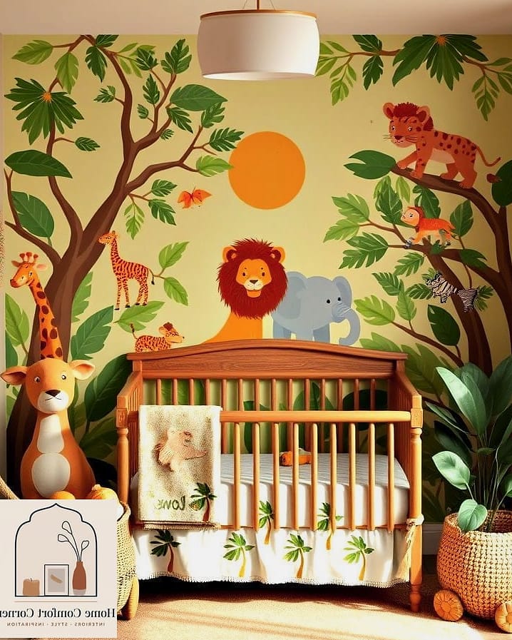 Nursery Animal Prints in a Kid's Room