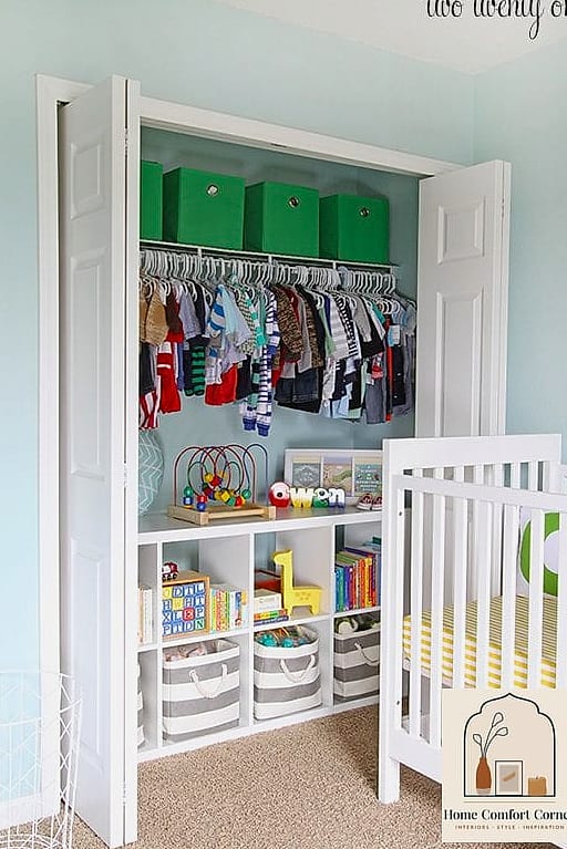 Nursery Closet Reorganization That Changed Everything