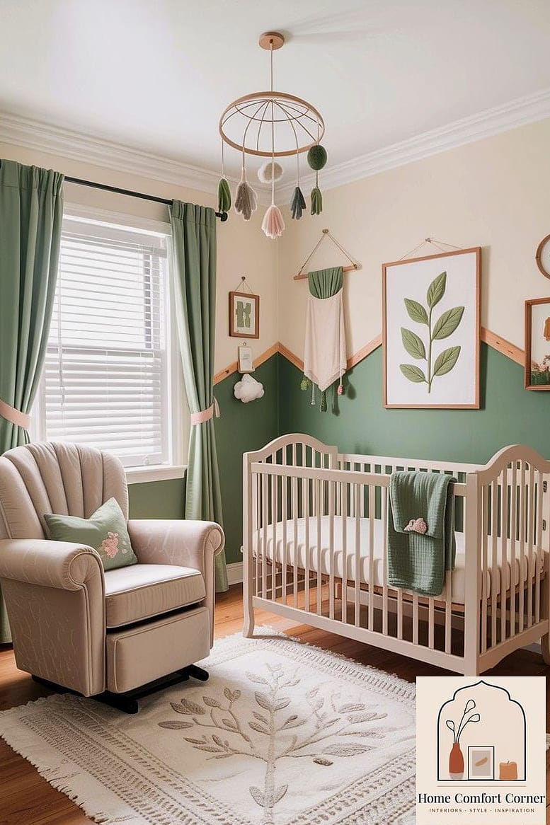 Nursery Transformation Focused on Sensory Details