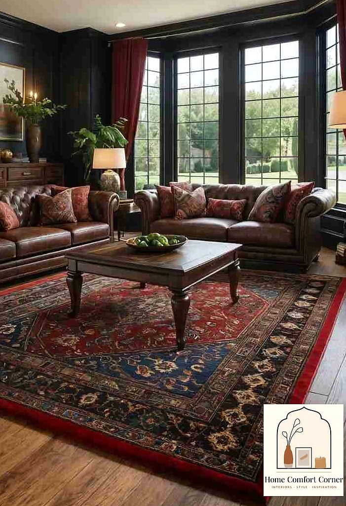 Old Rug or No Rug to Textured Area Rug