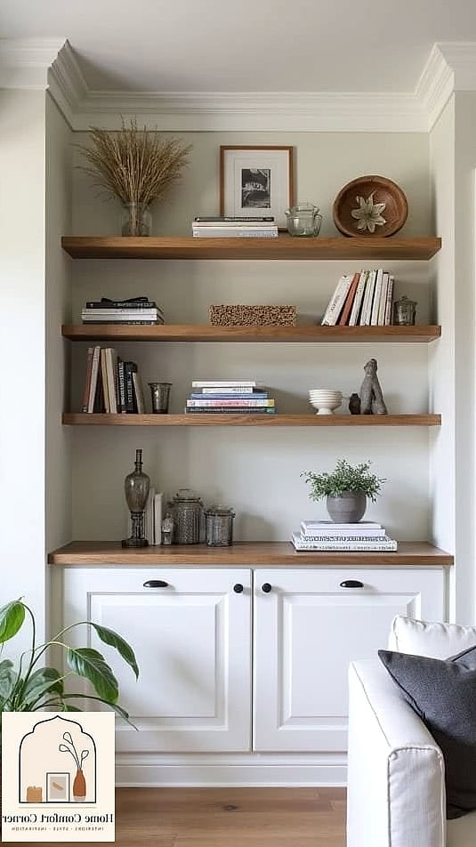 Open Shelving in the Kitchen