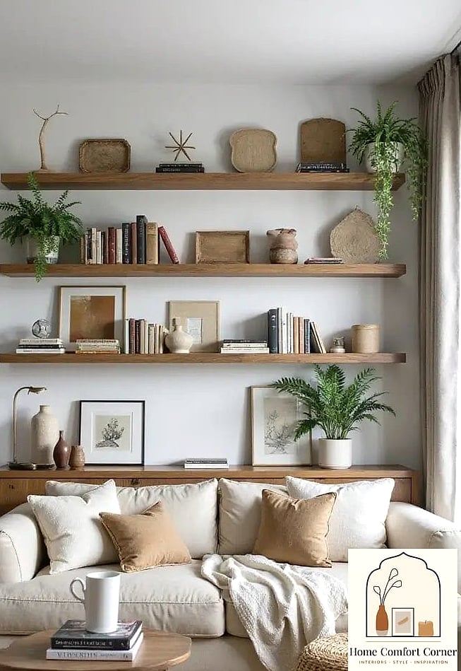 Open Shelving Pantry Organization