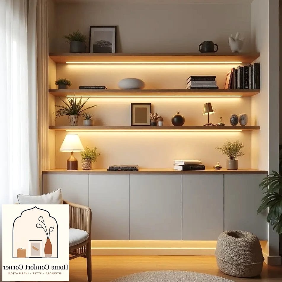 27 Creative Room Decor Ideas Ideas You Haven't Seen Before 11 Open Shelving With Curated Negative Space