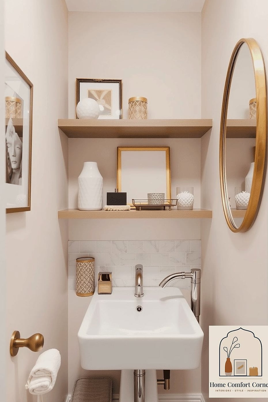 Open Shelving for Display