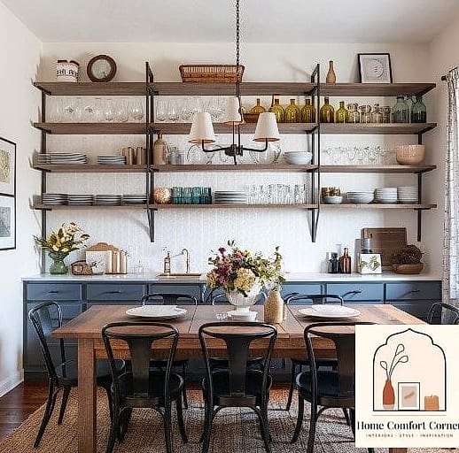 Open Shelving for Everyday Dishware