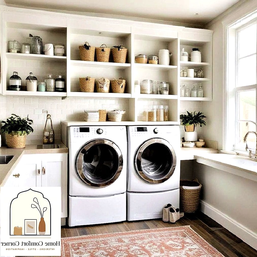 Open Shelving for Everyday Supplies