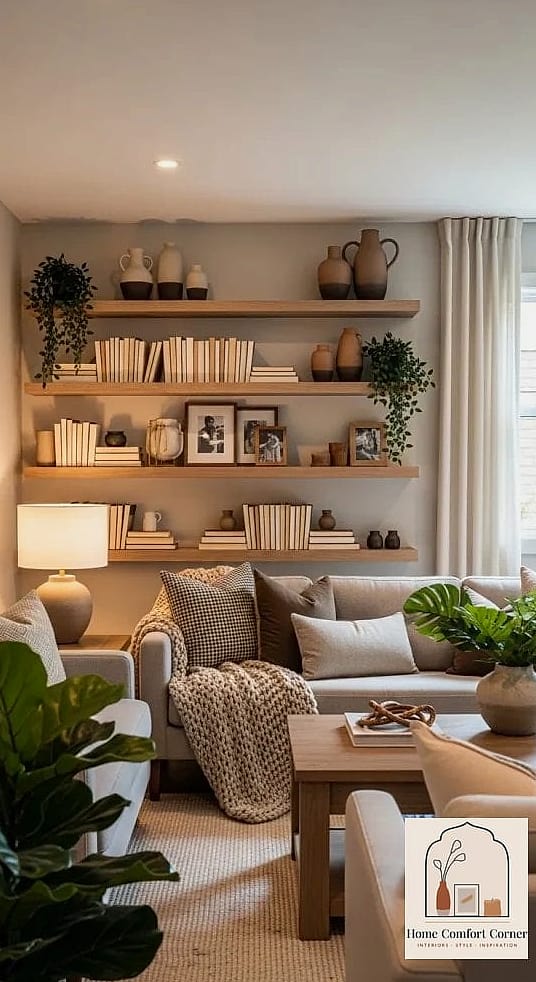 Open Shelving for Everyday Items