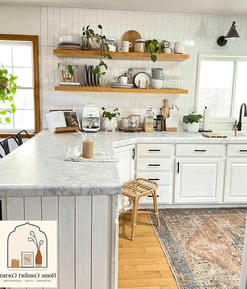 Open Shelving in the Kitchen