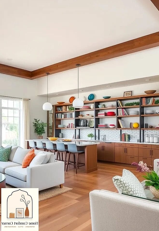 Open Shelving in the Kitchen