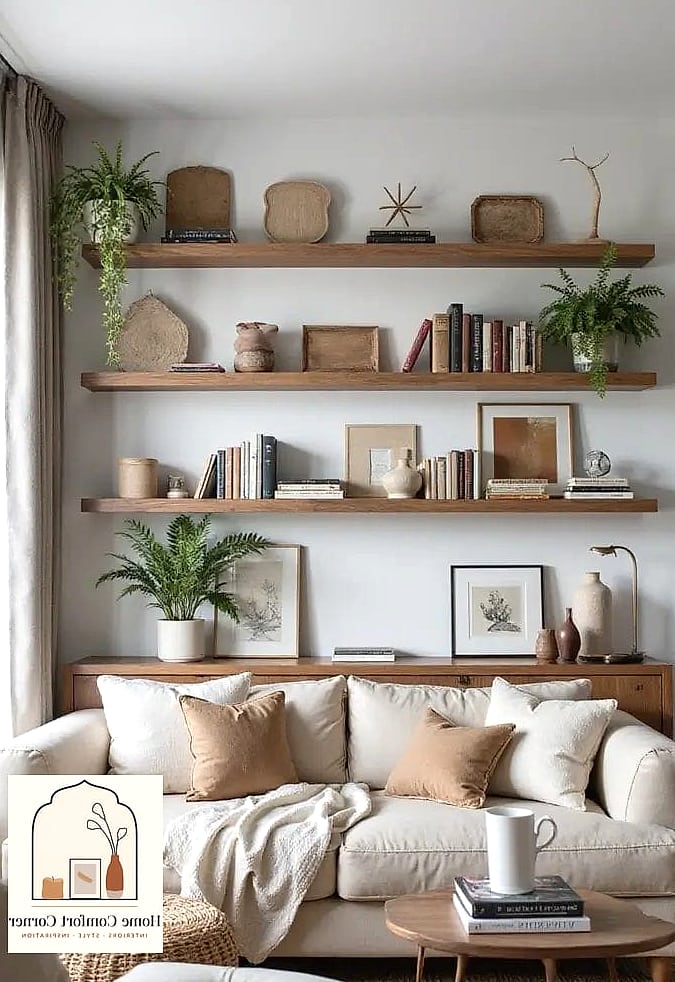 20 Aesthetic Room Decor Ideas Inspiration Boards You'll Want to Copy 10 Open Shelving in the Kitchen or Living Room