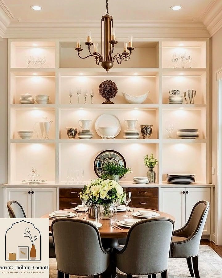 Open Shelving for Styled Displays
