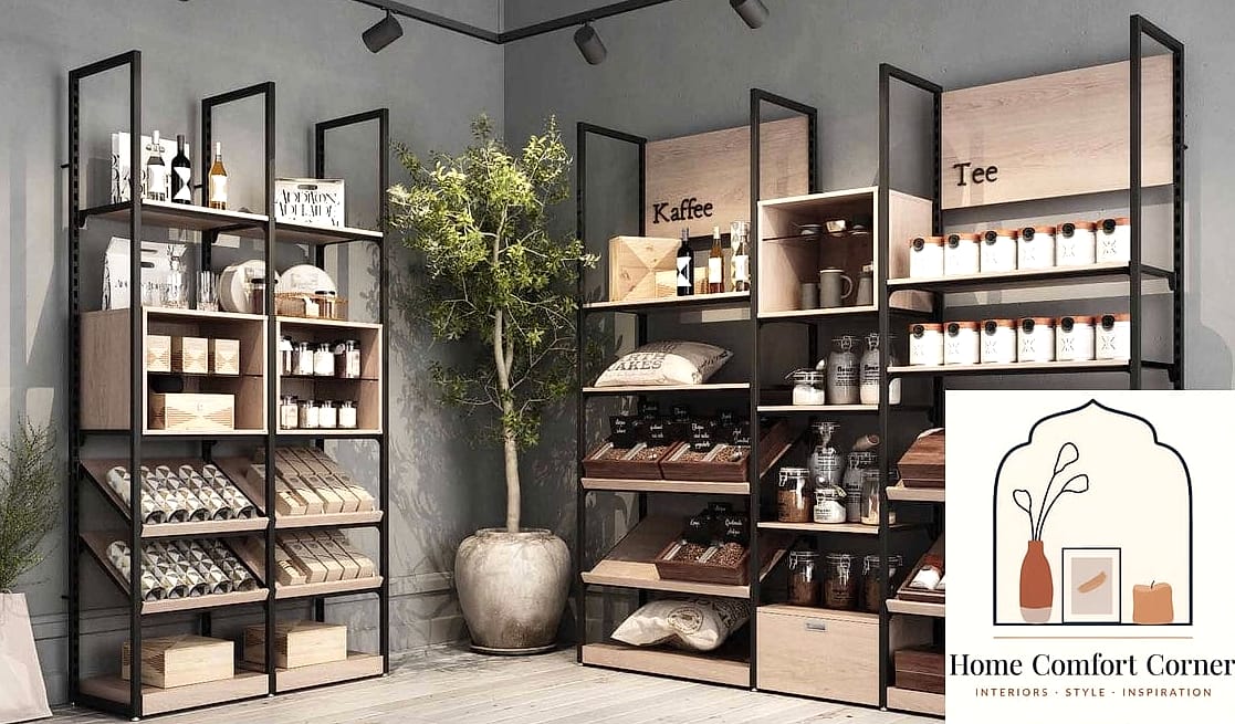 Open Shelving Styled Like a Curated Display