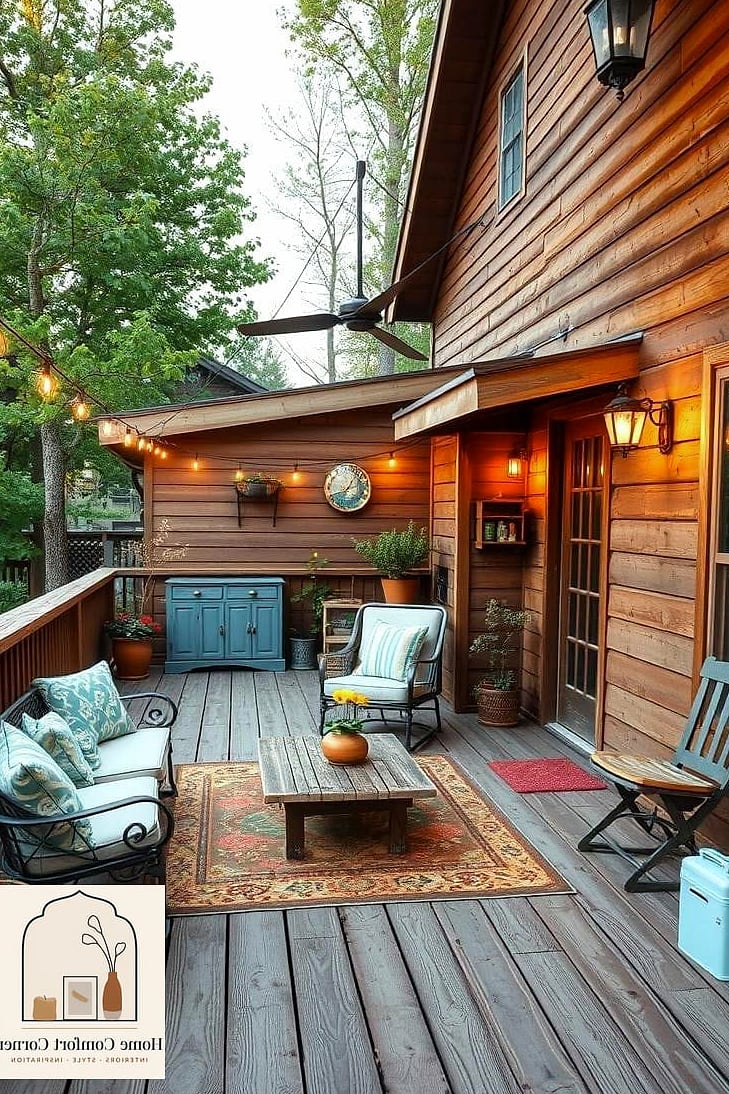 Outdated Deck to Livable Outdoor Extension