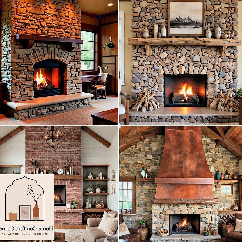 Outdated Fireplace to Modern Focal Point
