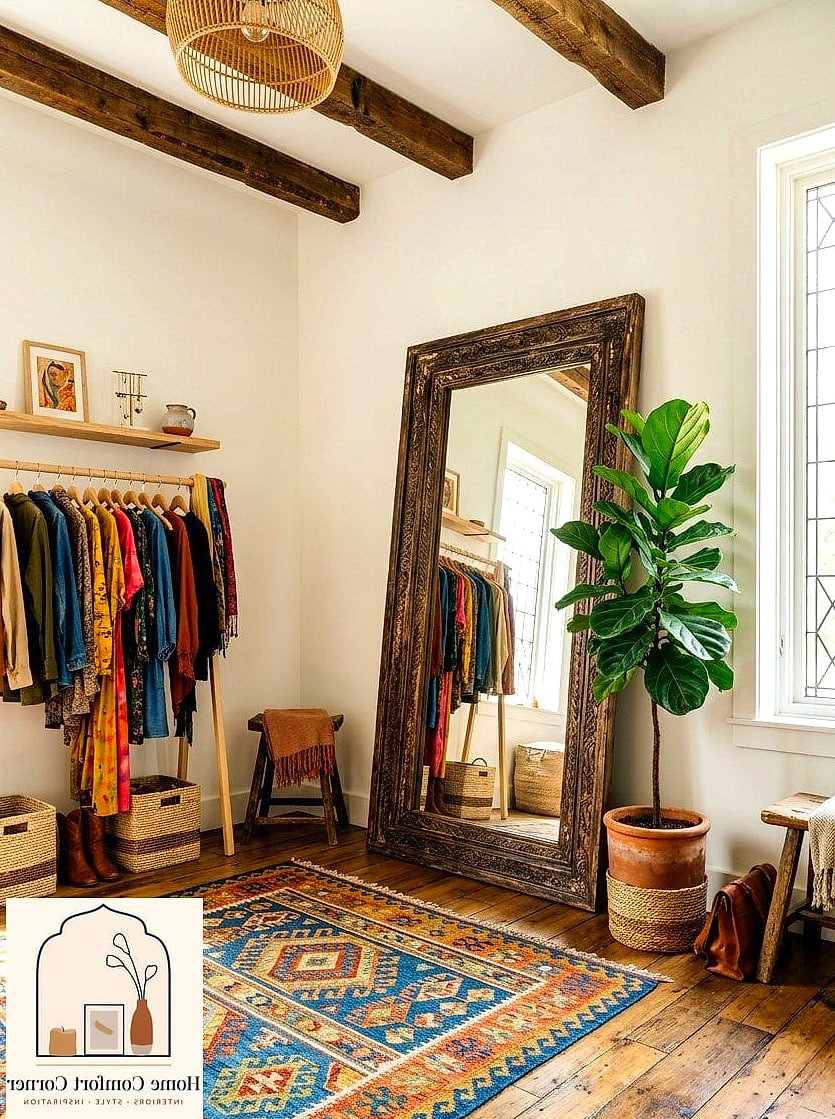 An Oversized Mirror Wall