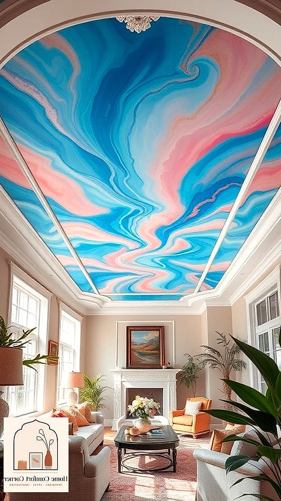 Painted Ceiling 
