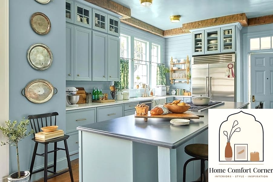 Painted Kitchen Cabinets Instead of Replacements