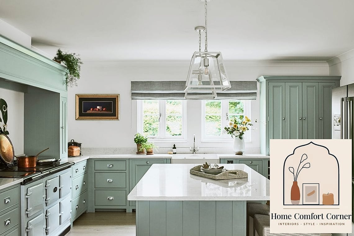 Painted Kitchen Cabinets Instead of Replacement