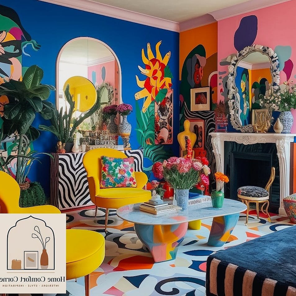 13 Colorful Room Decor Ideas to Upgrade Your Home This Weekend 2 Paint One Bold Accent Wall