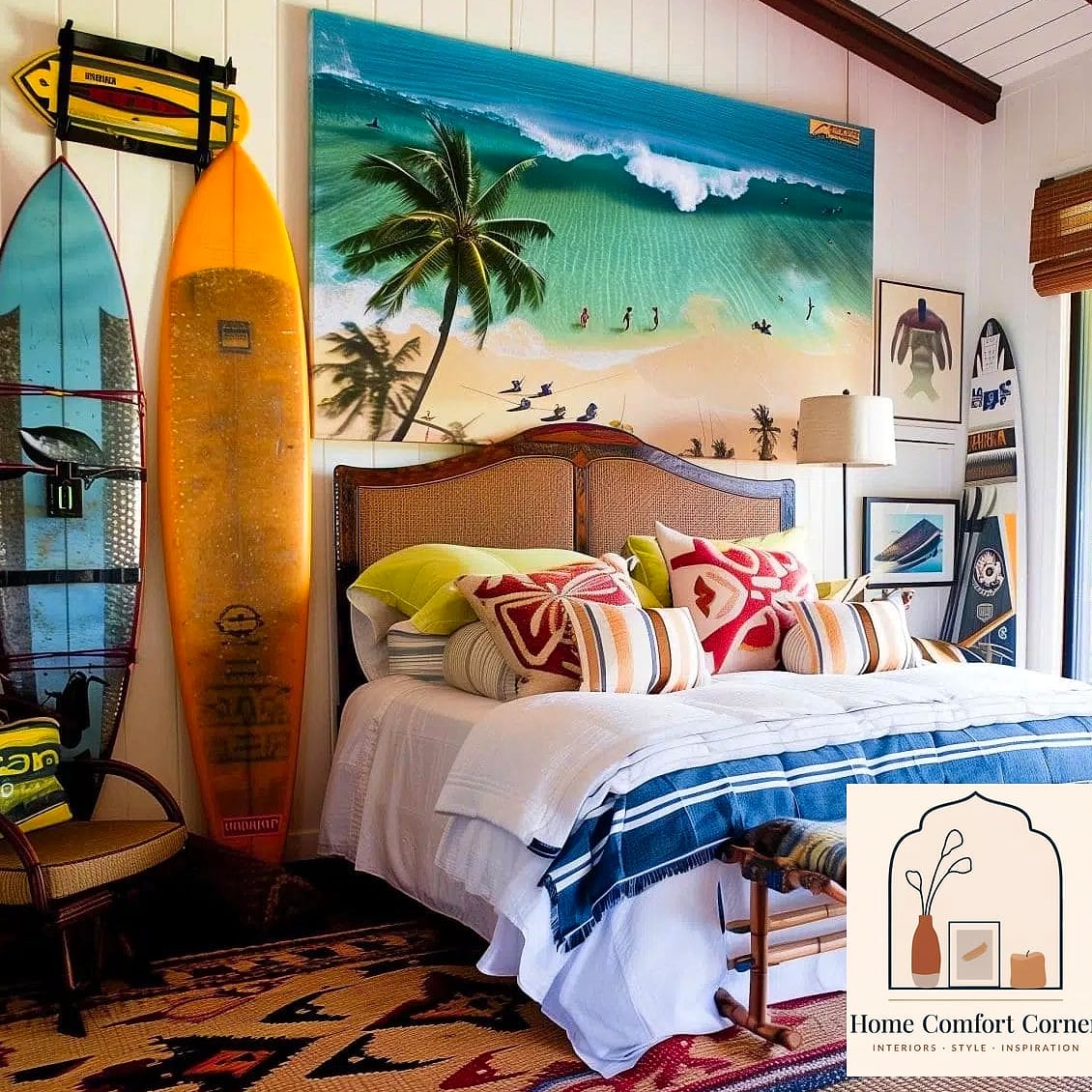 Paint One Wall in a Deep Ocean Tone