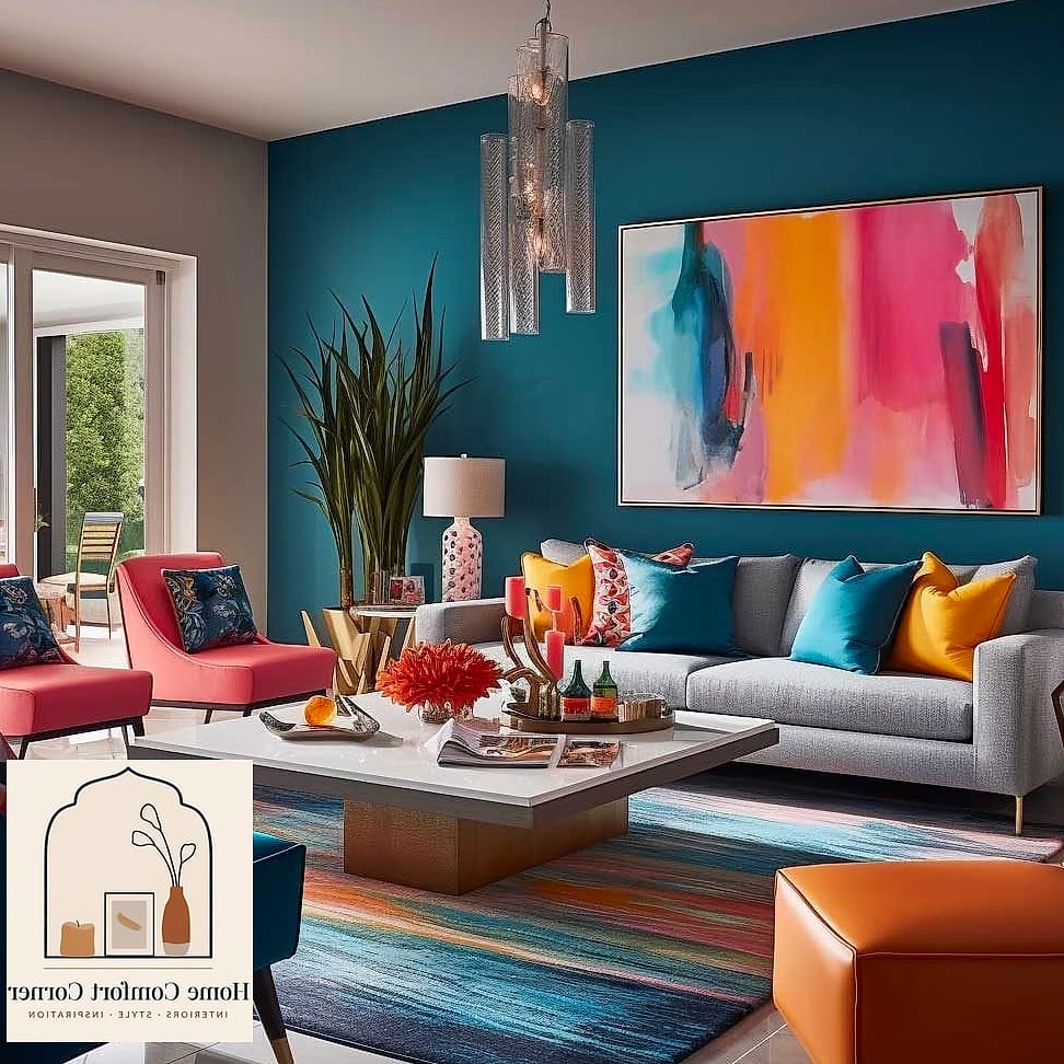 13 Colorful Room Decor Ideas to Upgrade Your Home This Weekend 6 Paint Your Front Door a Bold Color