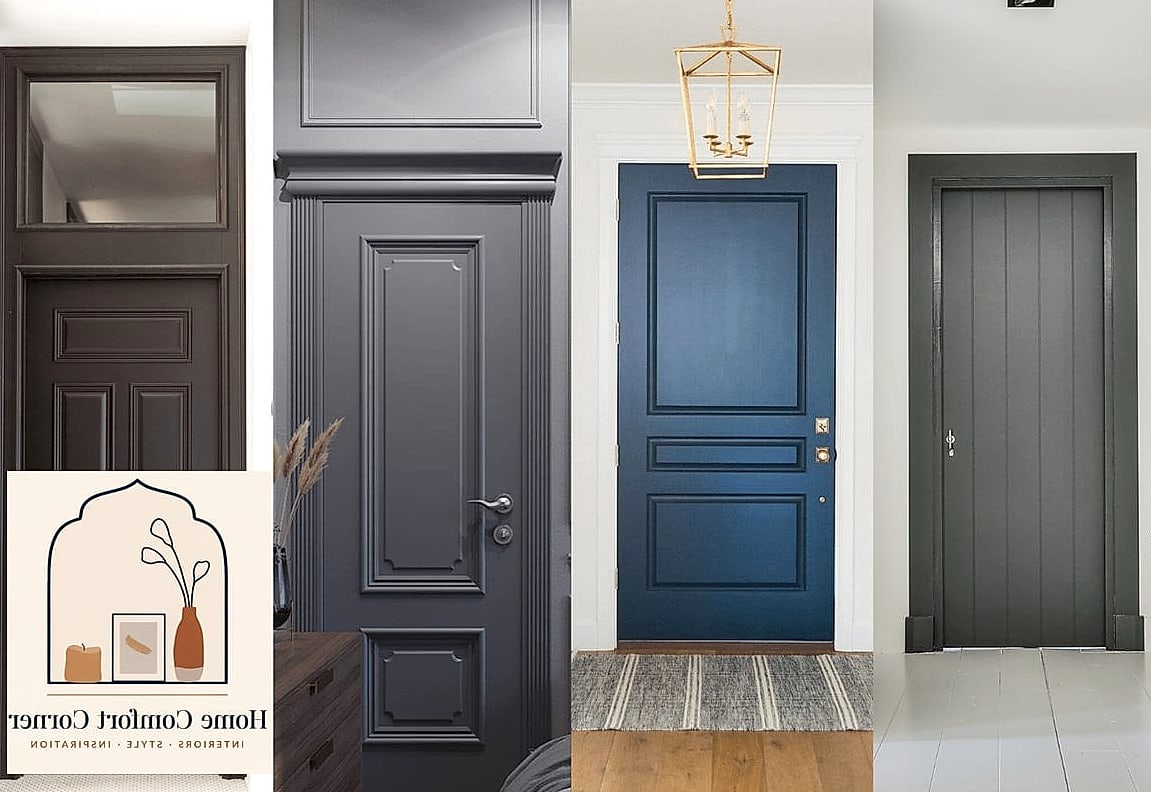 25 Door Design Interior Ideas to Upgrade Your Home This Weekend 2 Paint Your Interior Doors Black