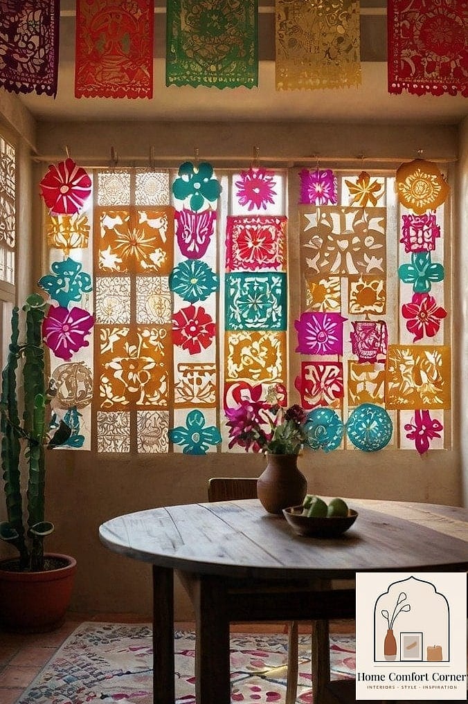 Papel Picado as Wall Art