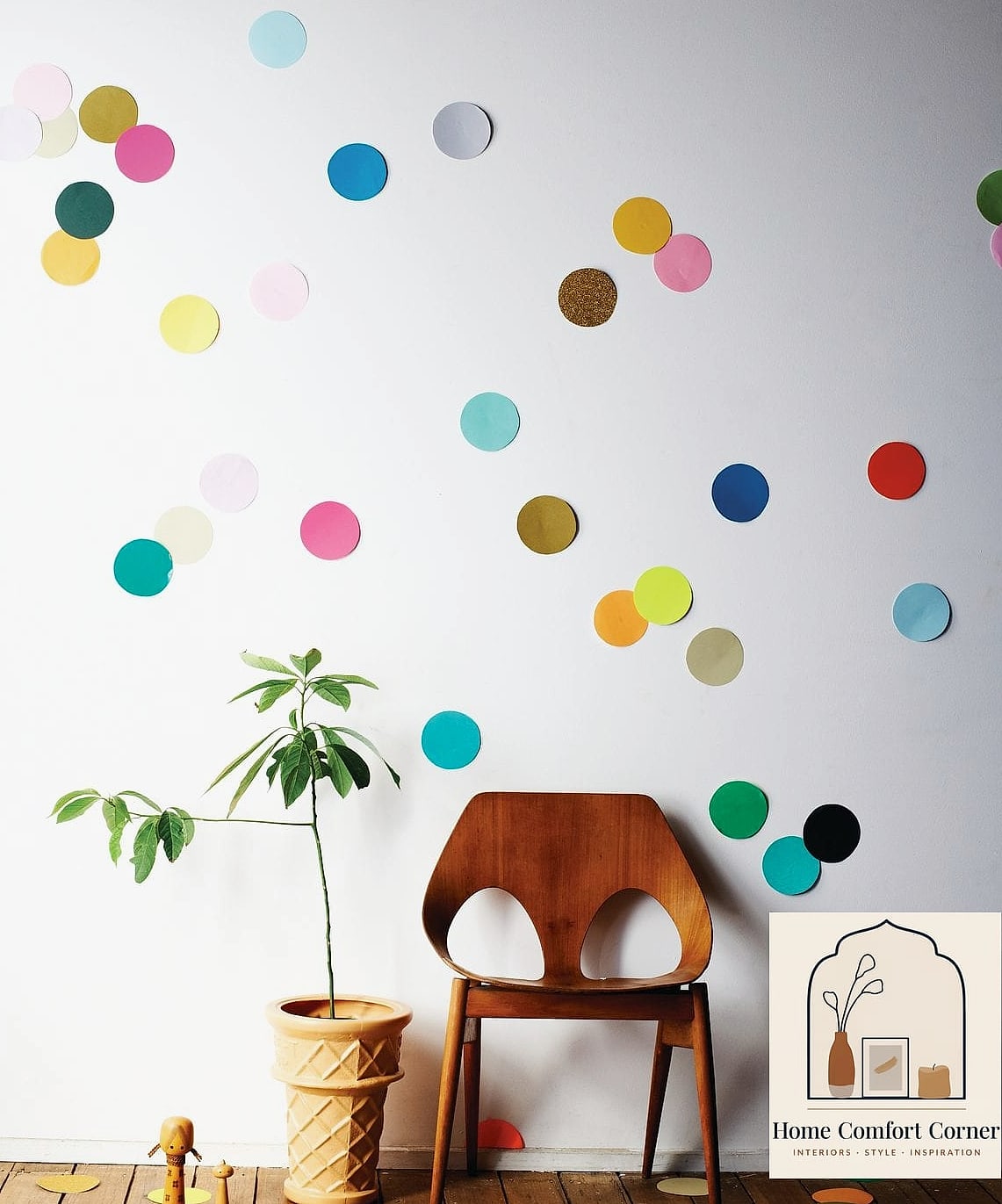 Paper Confetti Wall Art