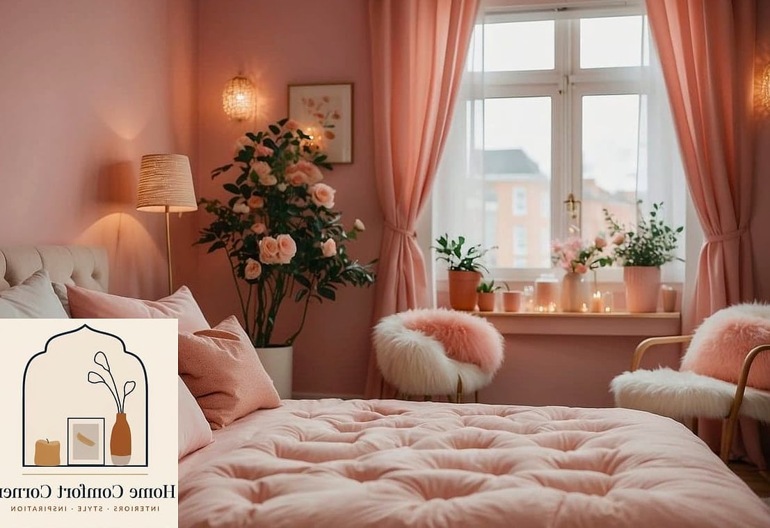 17 Pink Room Aesthetic Decor Inspiration Boards You'll Want to Copy 18 Pastel Pink Reading Nook
