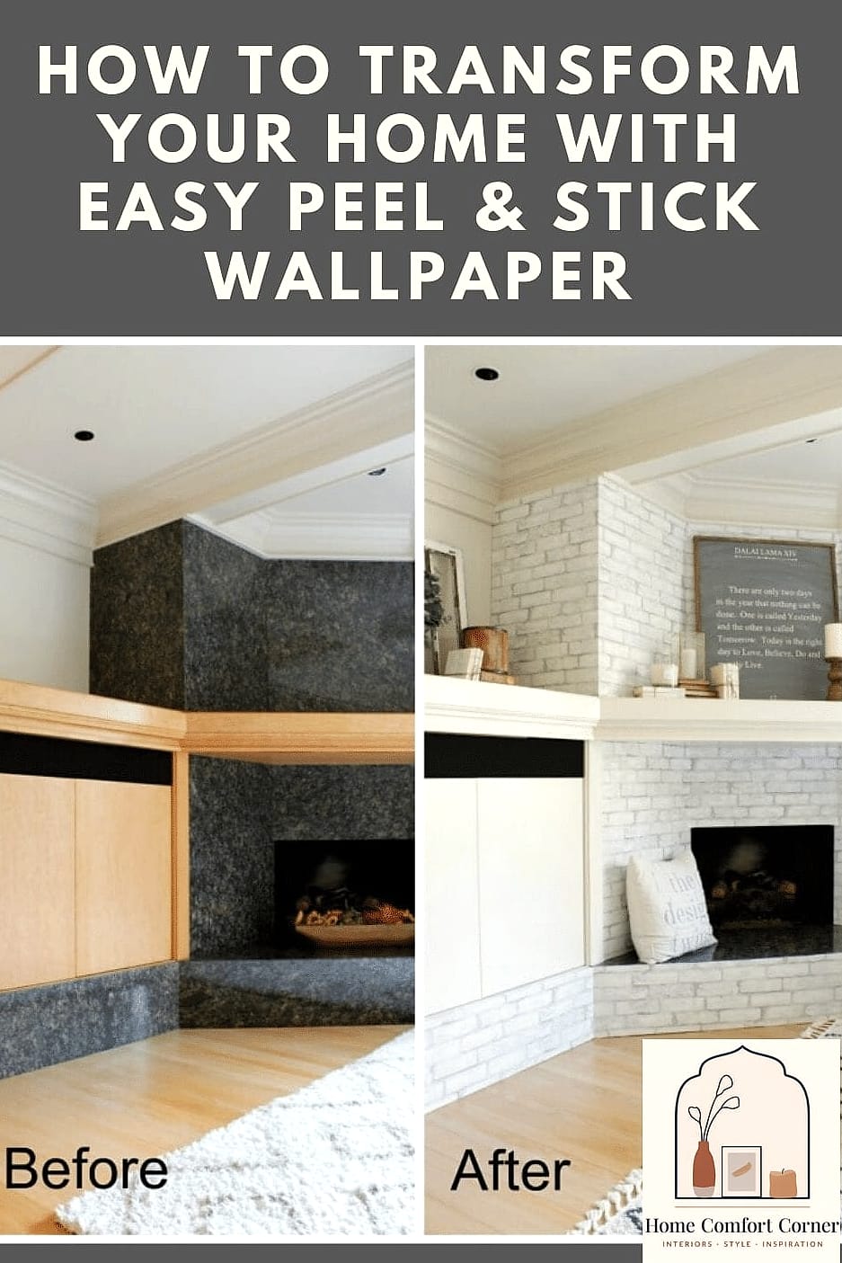 Peel-and-Stick Wallpaper for Renters