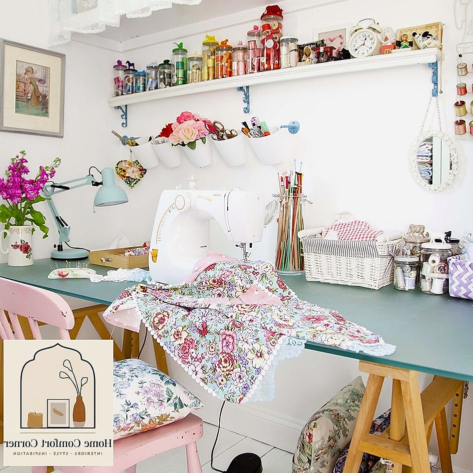 Personalized Wall Art With a Sewing Theme
