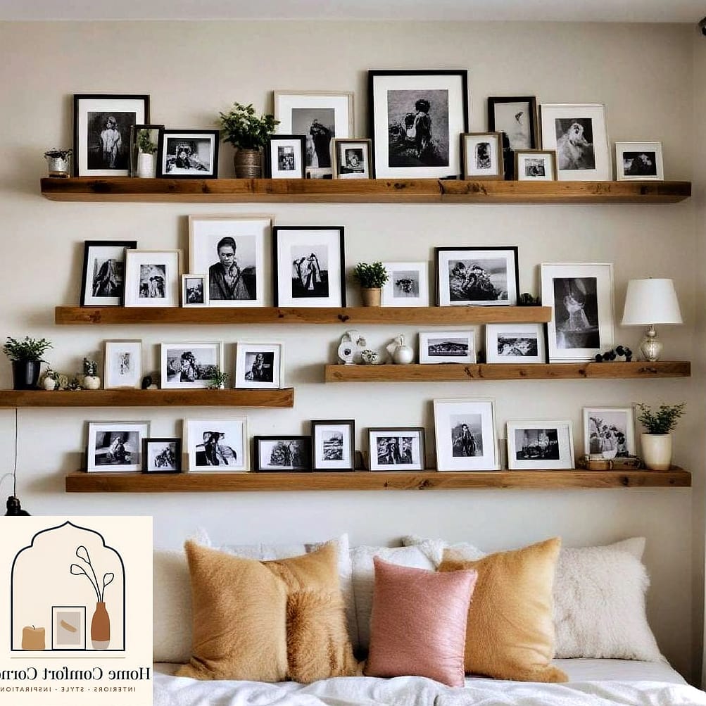 27 Creative Room Decor Ideas Ideas You Haven't Seen Before 5 Picture Ledges Instead of Framed Walls