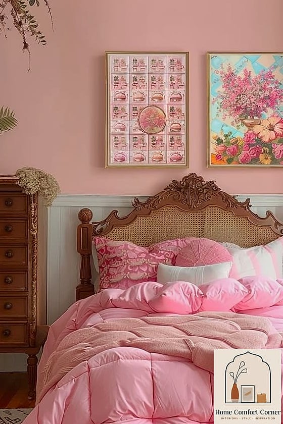 Pink Gallery Wall Backdrop