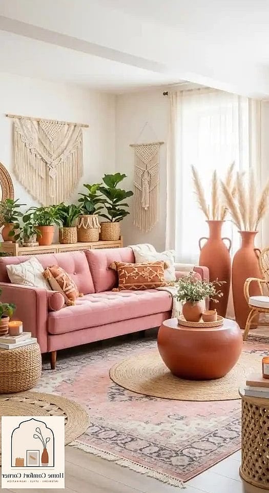 16 Room Decor Simple Inspiration Boards You'll Want to Copy 14 Pink and Terracotta Kids Room