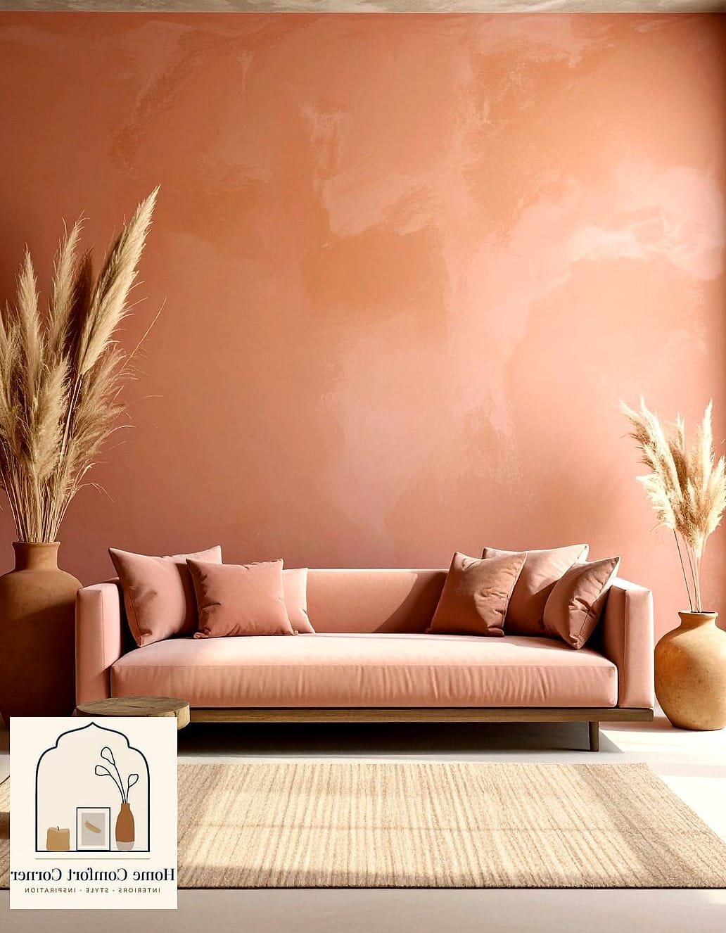 Pink and Terracotta Bathrooms