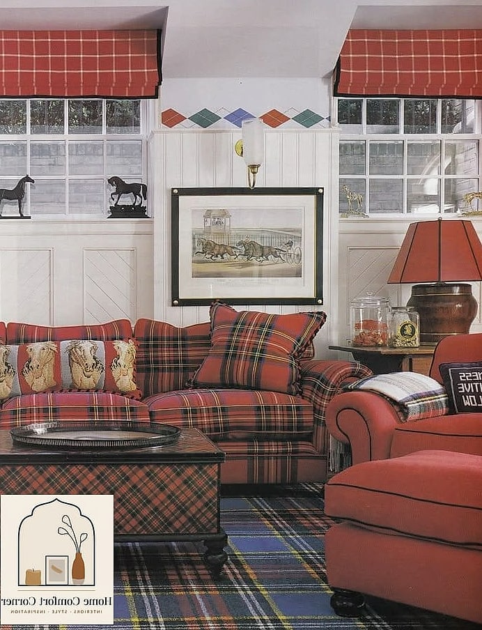 27 Classic Room Decor Ideas That Will Transform Your Space 10 Plaid or Tartan Throw Blankets