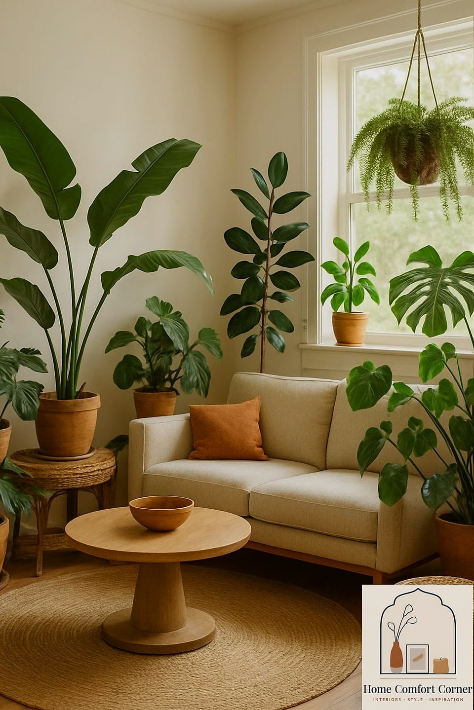 Plant-Filled Sitting Room