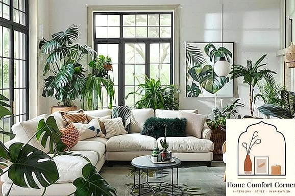 Plant-Filled Sunroom or Reading Corner