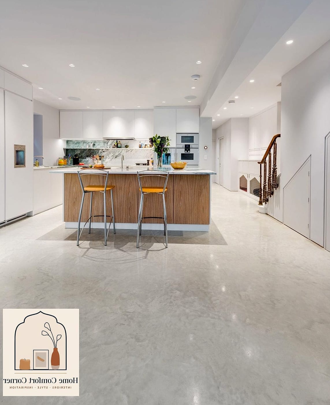 9 Pisos Interiores Designs You Need to See Right Now 9 Polished Concrete Flooring
